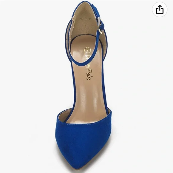 Dreampairs shoes royal blue suede - Picture 3 of 8